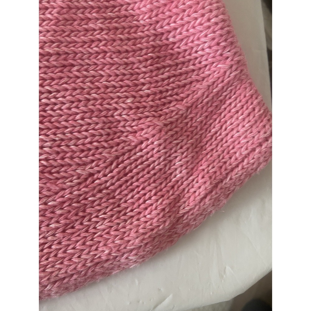 Women's Tommy Bahama Linen Blend Pink Cap Sleeve Medium Weight Sweater-Size XL - Picture 11 of 13